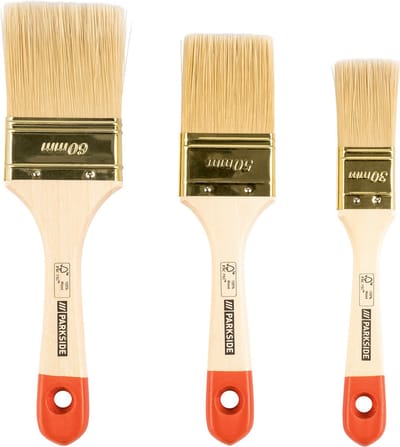 Parkside  Aquarel kwastenset 3-delig
