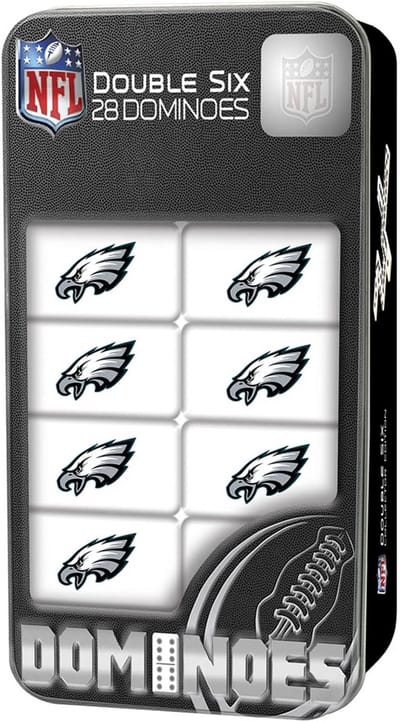 NFL Sports Domino's - Blauw - 7.5" x 2" x 4.5"