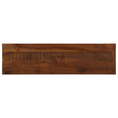 vidaXL Tafelblad rechthoekig 100x20x3,8 cm massief gerecycled hout
