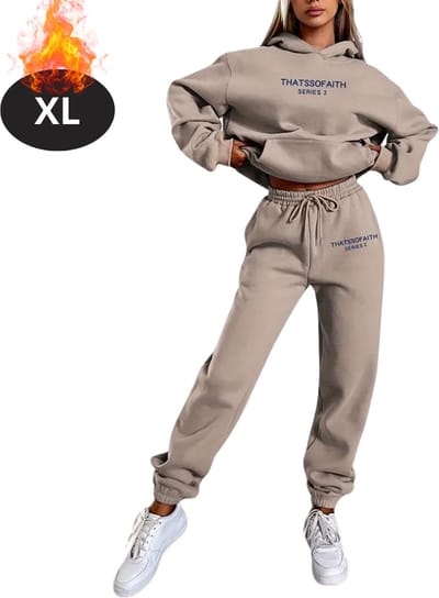 Nivard Joggingpak - Huispak - Volwassenen - Trainingspak - Comfortabel - Joggingsbroek - Tracksuit - Dames - Lichtroze - XL