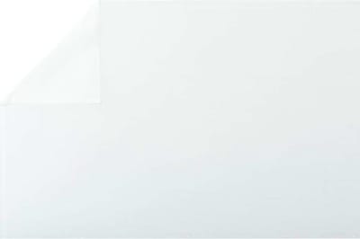 Raamfolie wit semi transparant - 45 cm x 2 meter - zelfklevend - Glasfolie - Anti inkijk folie