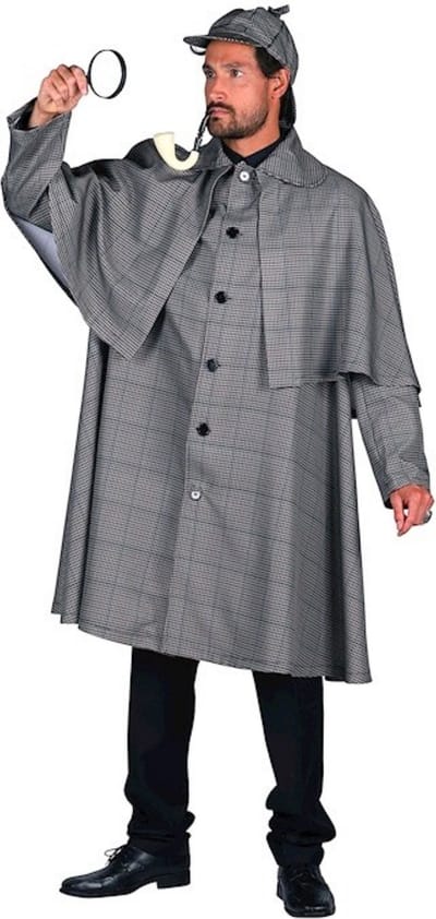 Sherlock Holmes Kostuum - Detective Pak - Carnavalskleding - Heren - Maat M