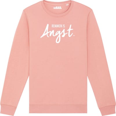 Remmen is Angst wintersport sweater canyon pink S - wit - soBAD. | Foute apres ski outfit | kleding | verkleedkleren | wintersporttruien | wintersport dames en heren