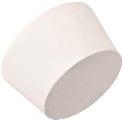 Rubberen Conische Stopper - Lab Stopper - Afsluiten Laboratoriumbuis - Zeer Elastisch - 14-1Pcs - Wit