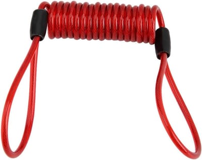 Stevige Elastische Kabel voor Schijfremslot, 1.2M, Roestvrij Staal, Diefstalpreventie, Veiligheid en Bescherming
