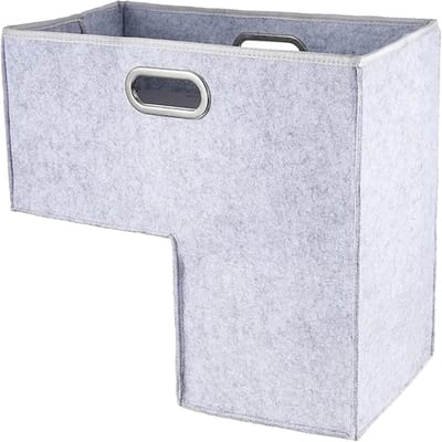 Trapmand Organizer - Opbergmand Trap - Huis Netjes Houden - Opvouwbaar Design - Zie Afbeelding - Grijs