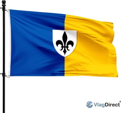 Begijnendijkse vlag - Gemeente Begijnendijk vlag - 90 x 150 cm.