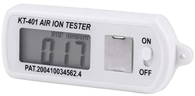 Draagbare Ionenmeter voor Luchtkwaliteit - Meet Negatieve en Positieve Ionenconcentraties