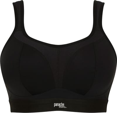 Panache - Boundless Sport BH zonder beugel - Black - 85F