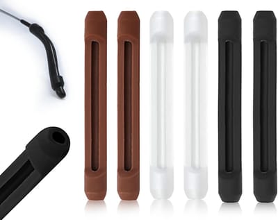 Set van 6 Silicone Oordoppen voor Brillen - Antislip, Elastisch en Universeel - Ideaal voor Sport, Lezen en Activiteiten
