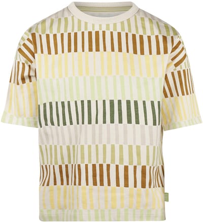 Koko Noko Jongens Loose Fit T-shirt - Faded green
