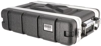 Flightcase 19 inch 2U 20cm diep - Innox GoRAX 2U8 - Multikleur