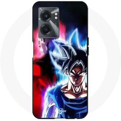 Realme V23 Dragon ball z super zwarte behuizing aan de voorkant