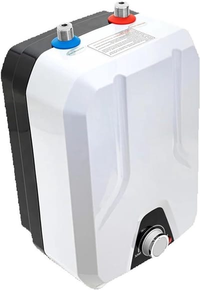 Elektrische Doorstromer - Mini Boiler - Direct Warm Water - IPX4 Waterdicht - 8 Liter - Wit