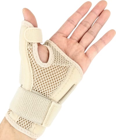 U Fit One Duimbrace - Beide Duimbrace Universeel - Duimbandage - Thumb Brace - Bruin