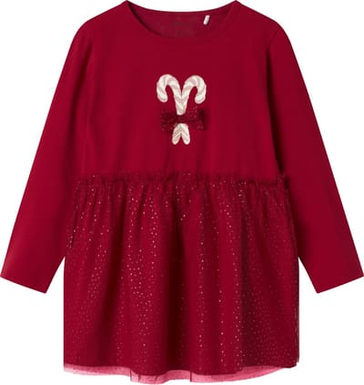 NAME IT - NMFRIJUL LS DRESS BOX - Meisjes - Jurken