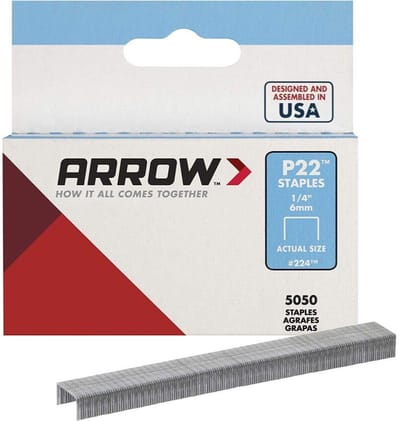 Nietjes #224 6mm (1/4 Inch) voor Nietmachines - 6 Pakket met 30.300 Bevestigingsnietjes