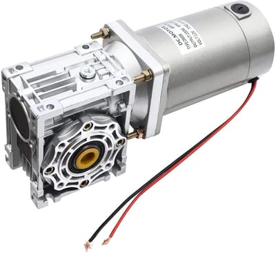 Krachtige Elektrische Transmissiemotor 200W DC 12V met Wormwielkast en Hoog Koppel
