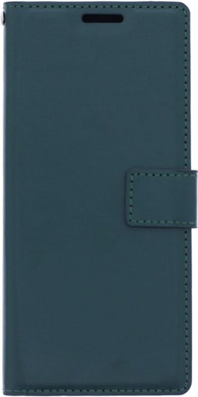 LuxeBass Telefoon Wallet Bookcase geschikt voor Sony Xperia 10 III-Portemonnee telefoonhoesje voor Bankpassen-Kunstleer-Siliconen Houder-Magnetische sluiten- Groen gsm hoesje - telefoonhoes - telefoonhoesjes - telefoonhoes - gsm hoes - telefoonhoesje