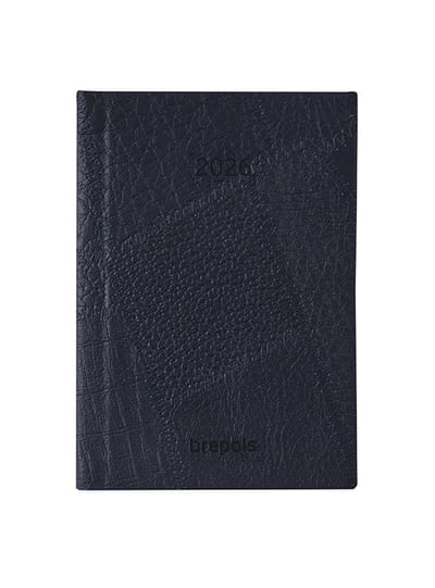 Brepols agenda 2026 - DELTA [0.834] - LUCCA - 1 week op 2 pagina's - Weekoverzicht - Donker blauw - 8.1 x 12 cm
