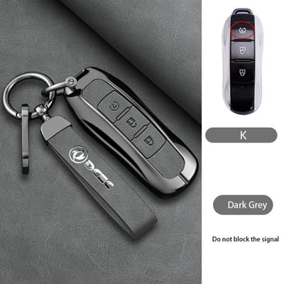 Zinklegering Auto Sleutelhoes Sleuteletui Voor Dongfeng Fengguang Dfsk Glory 580 Fengon Ix5 Ix7 Seres 3 5 Sf5 Accessoires black