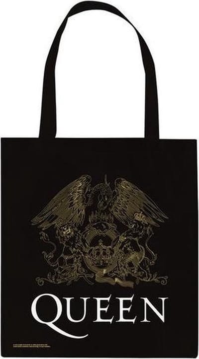 Gb Eye Shopper Queen Crest 35 X 40 Cm Katoen Zwart