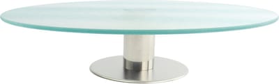 OTIX Taartplateau - Luxe - Glas - Met Voet - Draaibaar - Taartschaal - Taartbord - Cake