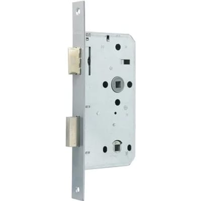 Sencys Insteekslot Badkamerslot Wc-slot M710 - Grijs Staal - 78x55mm