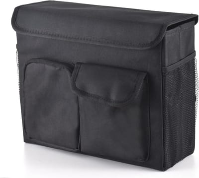 Scootmobiel tas - Opbergtas rolstoel - Onderweg spullen meenemen - Met laptopvak - 32x26x4 cm - Zwart