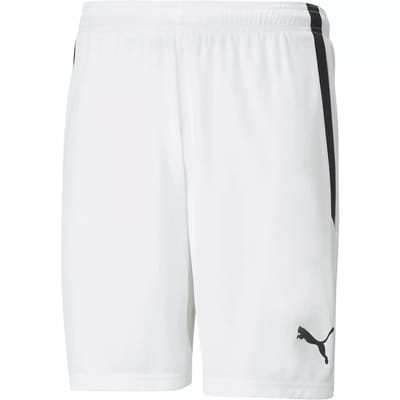 PUMA teamLIGA Shorts Heren sportbroek - Puma White-Puma Black