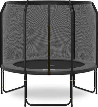 Magic Jump - Trampoline met veiligheidsnet Fiber - ø 251 cm - Grijs - Buitenspeelgoed - Outdoor