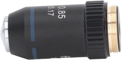 Dailygoods- Microscooplens 60-voudig - Achromatische Lens - Corrosiebestendig - Microscoopaccessoires - Interfacegrootte 20,2 mm - Werkafstand 0,53 mm