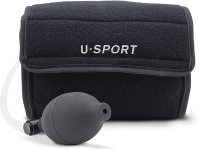 U-Sport Ultimate Recover Lower Leg - Onderbeenbandage - Koudetherapie & Compressie - Zweepslag & Shin Splints - Medisch Hulpmiddel - 1 Stuks - Zwart/ Blauw