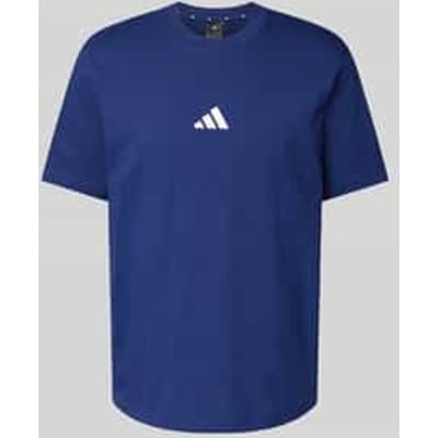Adidas Sportswear Essentials Small Logo Single Jersey T-Shirt - Heren - Blauw