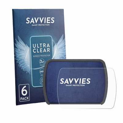 Savvies - Screenprotector voor Motocaddy M7 Remote Electric Trolley 2026 - Folie Beschermfolie transparant 6 Stuks