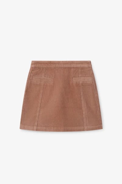 Sissy-Boy - Bruine corduroy rok