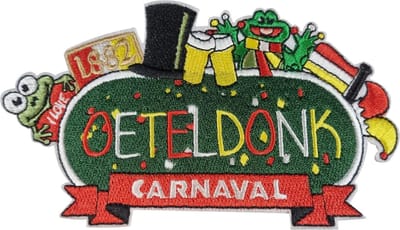 Fjesta© Oeteldonk Embleem - Rugembleem - Carnaval Den Bosch