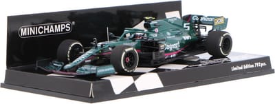 Aston Martin Cognizant F1 Team AMR21 #5 Monaco GP 2021 - 1:43 - Minichamps