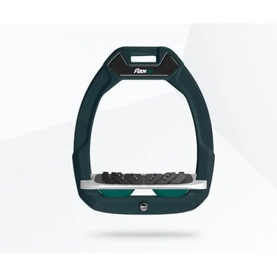 Veiligheidsondersteunen voor paardrijden In helling Ultra Grip Groen/Grijs/Groen Flex-On Safe-On