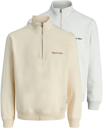 Jack & Jones Heren sweattroyer 2 pack Norrebro