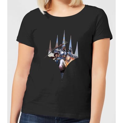Magic The Gathering Key Art With Logo Dames T-shirt - Zwart - S