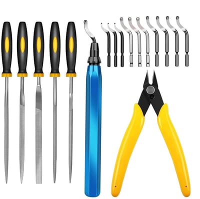Ontbraamset Koolstofstaal - Precisiegereedschap Set - Fijn Detailleren - Multifunctionele Kit - 15 cm - Metaal