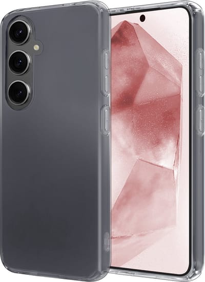 Hoesje - Geschikt voor Samsung Galaxy A55 - Sterk & Shockproof - Hoes Cover - Siliconen Case - Transparant