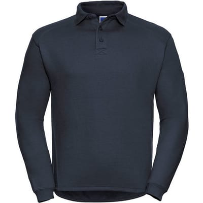 Russell Heren Sweatshirt voor zwaar gebruik (Franse marine)