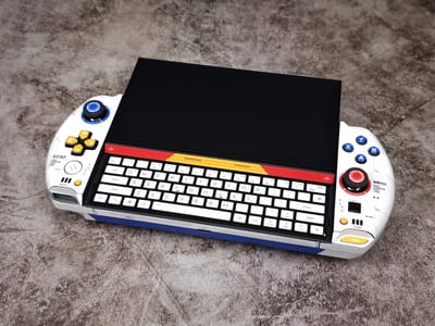 GPD Win 4 Skin, Gundam Editie, Volledige Wrapping Vinyl Skin voor GPD Win 4 (Ontworpen door POP SKIN)