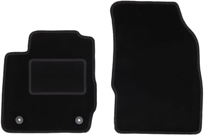 Voormatten zwart voor: Ford Fiesta MK7 hatchback (2008-2011)