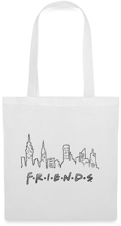 Friends New York Skyline Tas Van Stof Schoudertas