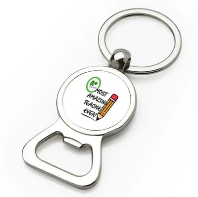 Akyol - docent cadeau - flesopener - Docent - meester en juffen cadeau - collega - onderwijs - verjaardagscadeau - verjaardag - cadeau - afscheidscadeau - geschenk - leuke cadeau - kado - gift - juffendag - meesterdag - 9 bij 3 cm