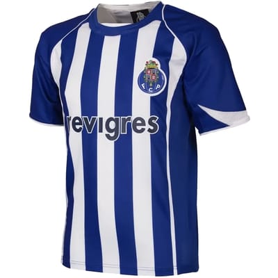 COPA - FC Porto 2004 Intercontinental Retro Voetbalshirt - Heren - Blauw - Wit - L