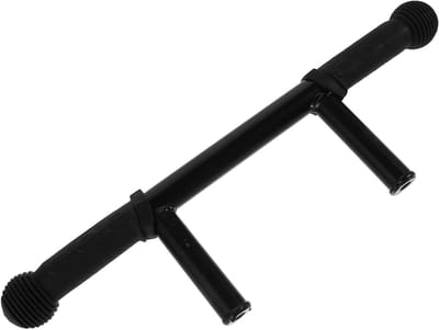 Duwstang Verlengstuk Kinderwagen - Stroller Extender - Comfortabel Duwen - In Hoogte Verstelbaar - 10.6 cm Extra Lengte - Zwart
